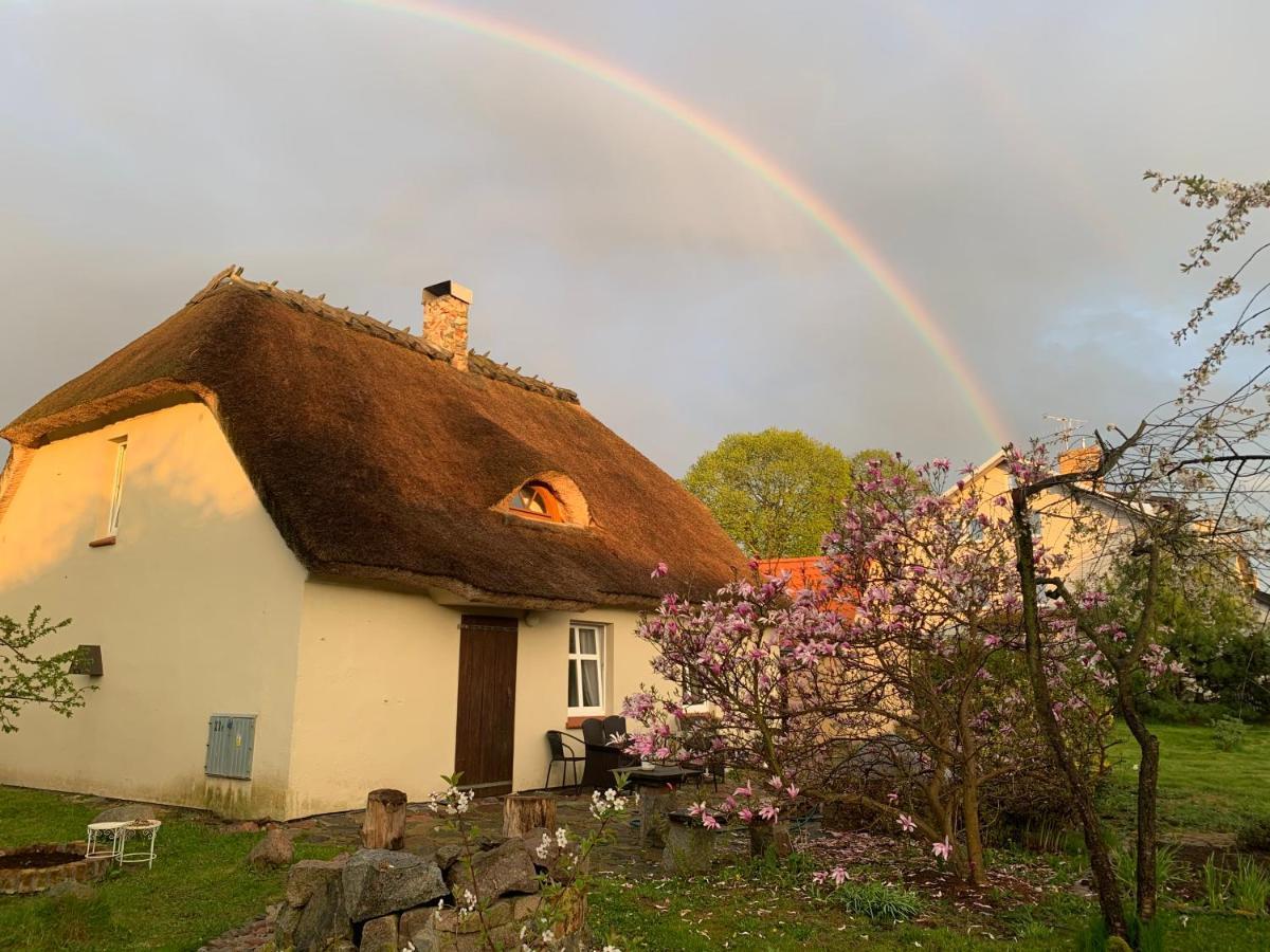 Oaza Pod Strzecha Klimatyczny Dom Z 3 Sypialniami Na Wylacznosc Z Kominkiem I Duzym Ogrodem Ustronie Morskie Esterno foto